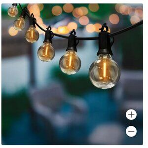 Feit Electric 50' LED Cafe String Light